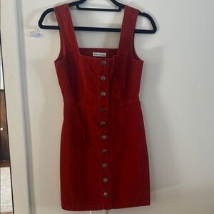 Urban Outfitters corduroy mini dress size XS